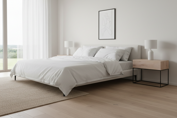 Bedside table pedestal modern