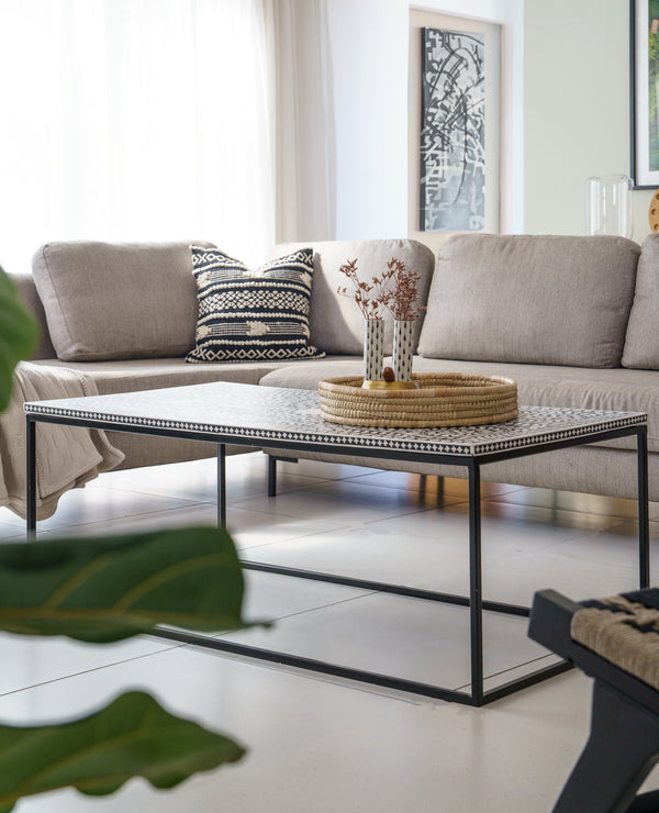 Black Inlay Coffee table
