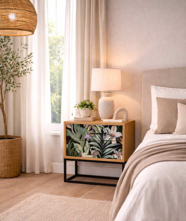Bedside Table Botanical Double