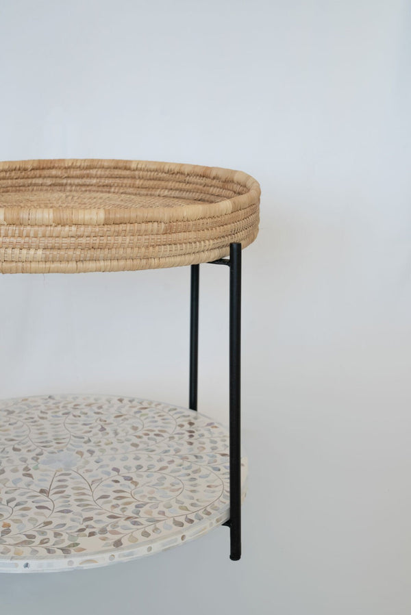 Jodhpur Jewel with mother of pearl inlay coffee table