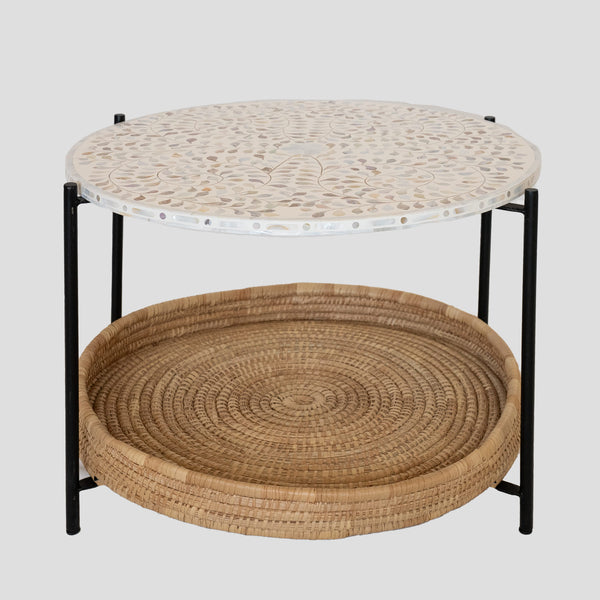 Jodhpur Jewel with mother of pearl inlay coffee table