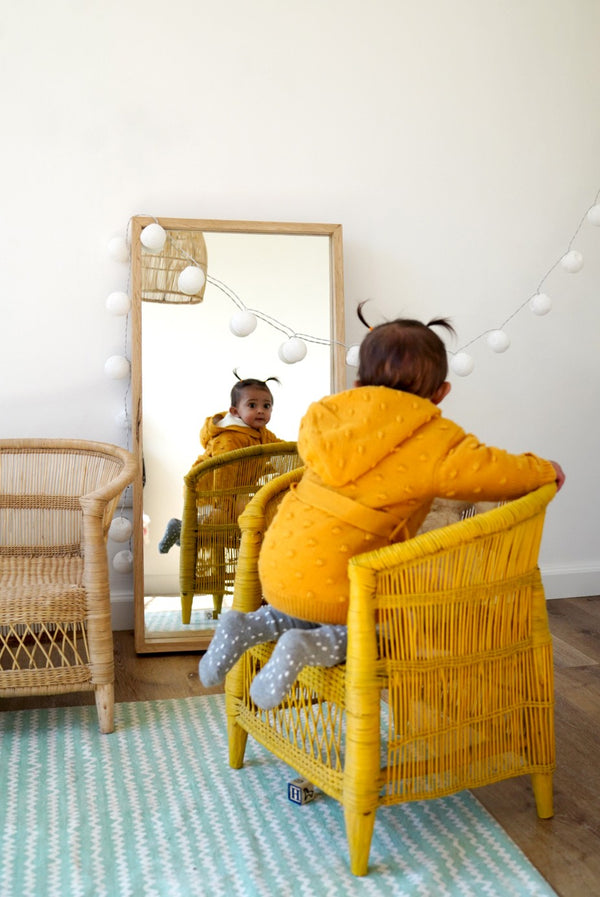 Malawi chair Kids Yellow