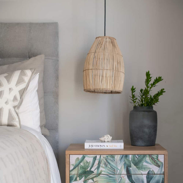 Small Bali pendant light