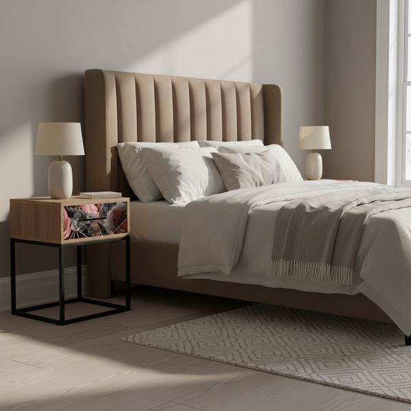 Bedside table Rose single drawer