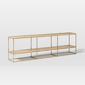 Open Bookself TV Console