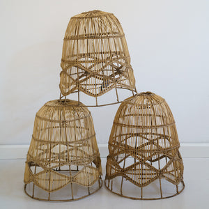 Diamond cane pendant light