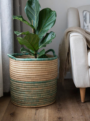 Laundry Basket aqua
