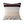 Decorative pillow with striped pattern on a white background