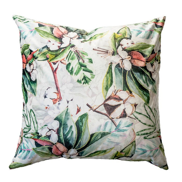 Velvet botanical Scatter cushion 60×60