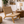 Scandinavian Oak & Woven Cord Lounge Chair – Modern Low Accent Chair for Living Room & Patio