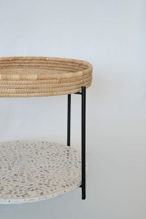 Jodhpur Jewel with mother of pearl inlay coffee table
