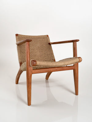 Jute woven occasional chair