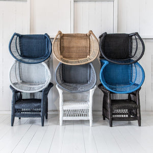 Malawi Chair Blue Grey