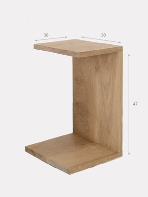 C shape Malibu Sidetable