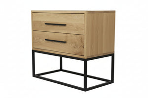 Bedside Table pedestal Oak