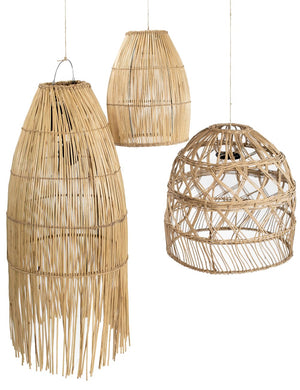 Small Bali pendant light