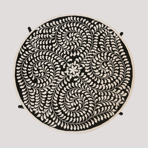 Rani Black bone inlay coffee table