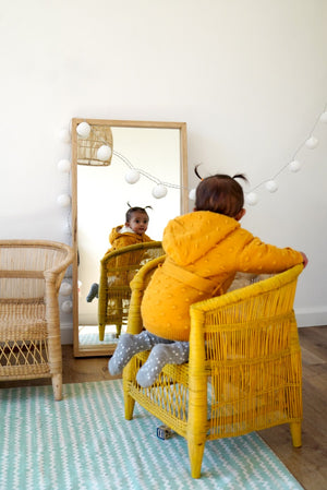 Malawi chair Kids Yellow