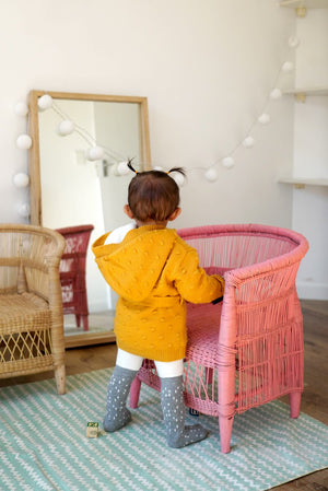Malawi chair Kids Pink