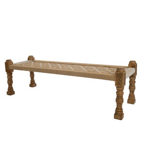 Sandstone Woven bench King