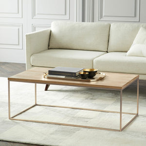 Coffee Table gold legs