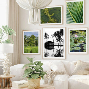 Bali tropical Art Print
