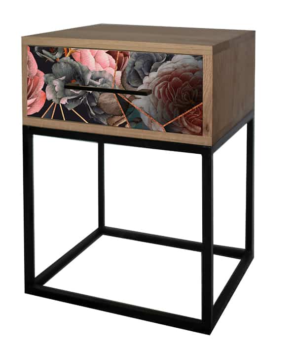 Bedside table Rose single drawer