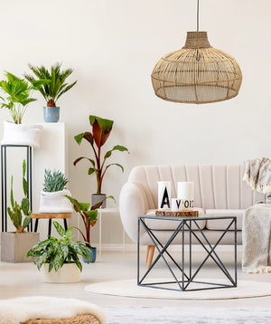Cane pendant light Seminyak