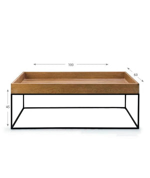 Coffee table Contemp Veneer